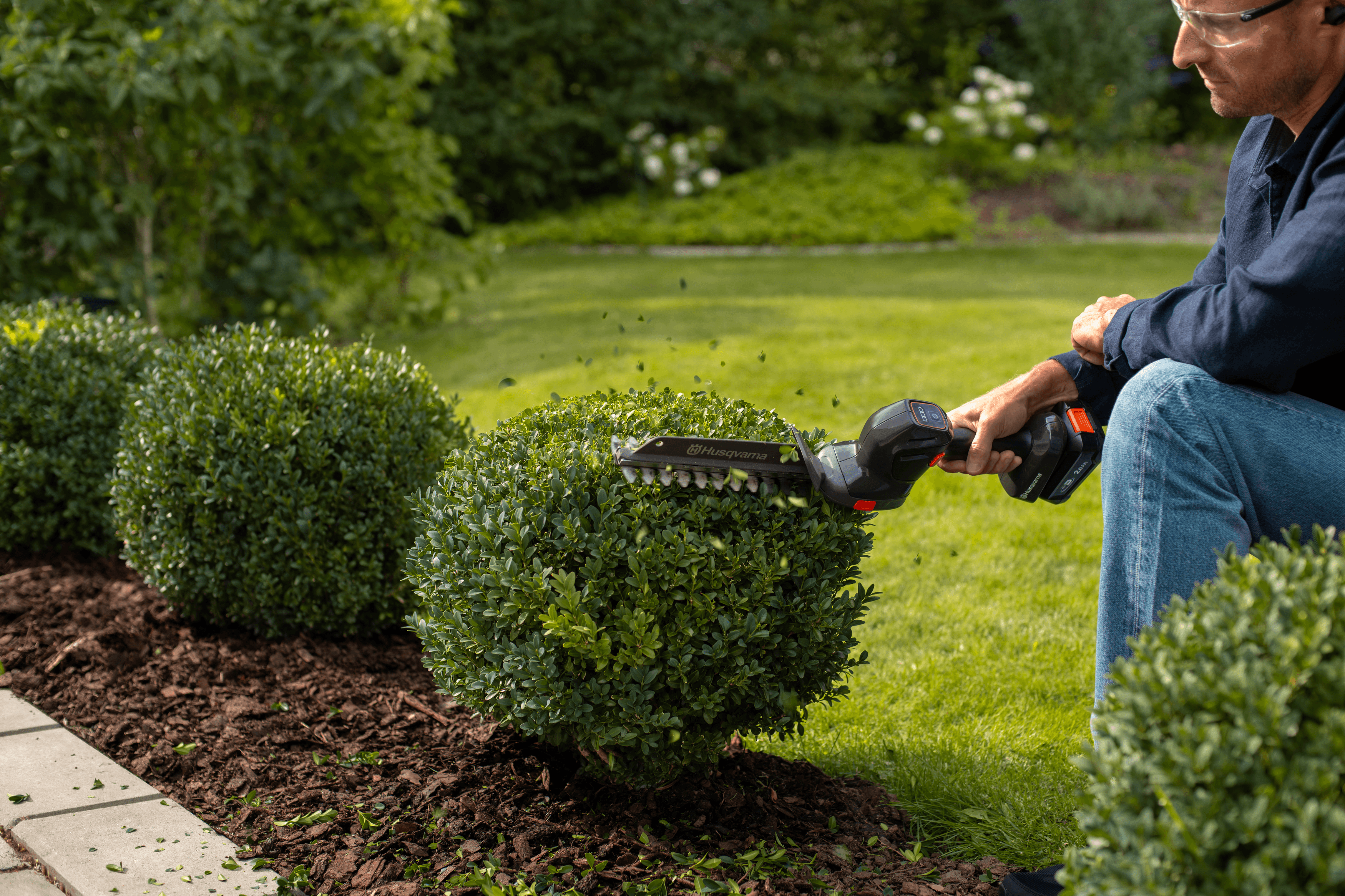 Aspire™ Shrub Shear 18V + Pole with battery and charger image 0